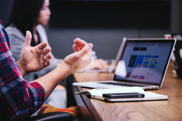 Sesión de formación corporativa para empleados